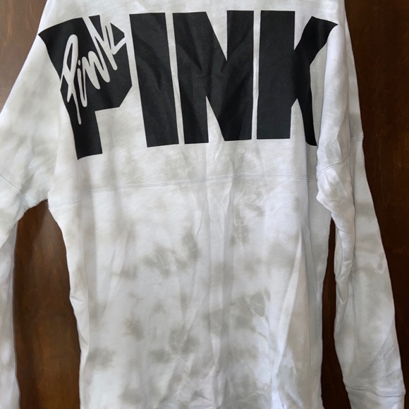 Green & White PINK Crewneck - Picture 3 of 3